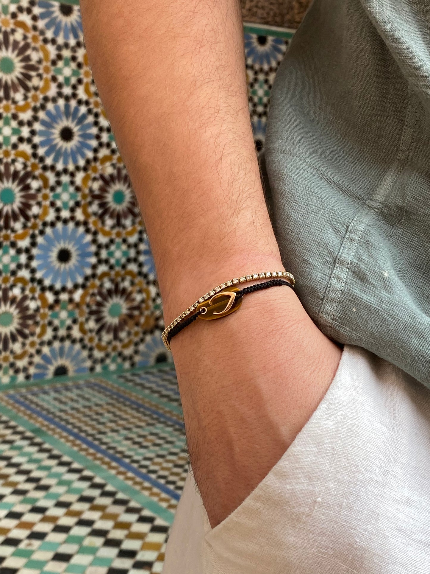 Pulsera Shankla Lucky Brown
