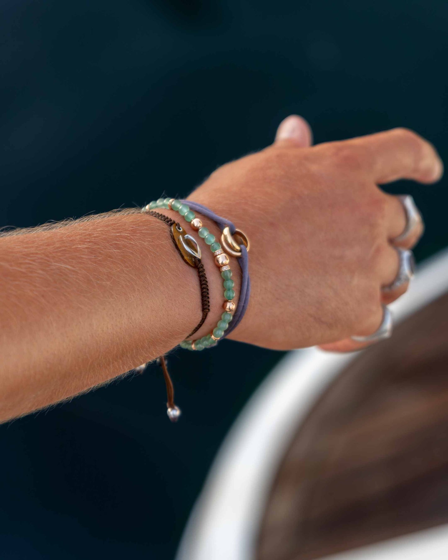 Pulsera Shankla Lucky Brown
